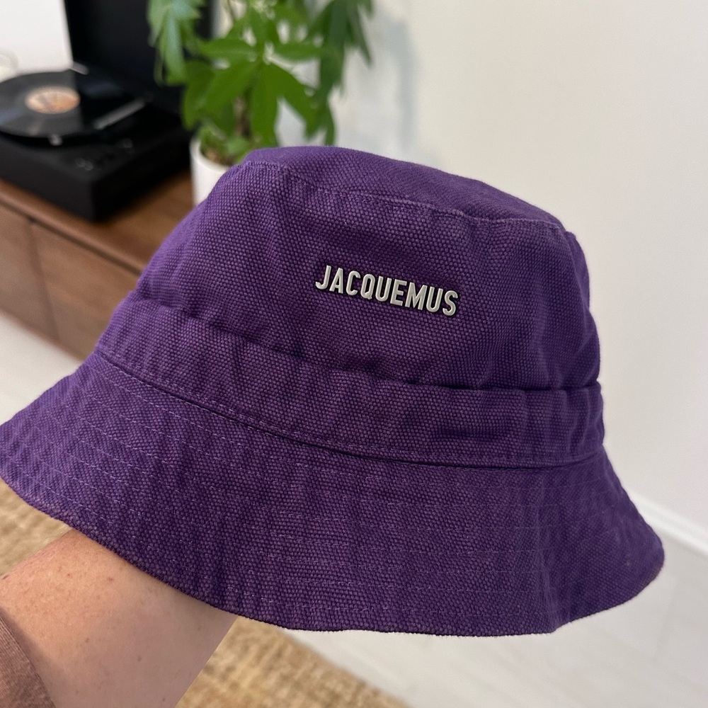 Jacquemus Purple Bucket Hat